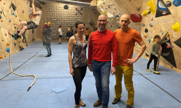 Boulderworkshops voller Erfolg