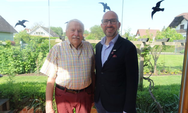 Geburtstagsgratulation Wilhelm Tschepe (80)