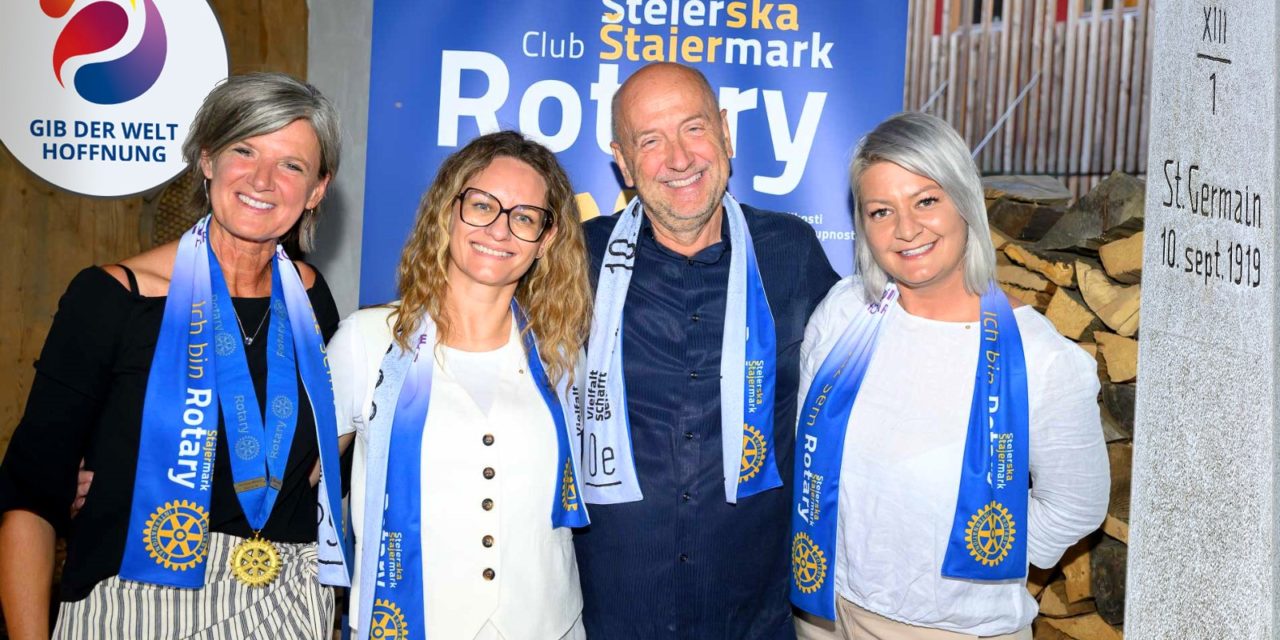Der Rotary Club Steierska-Štajermark unter neuer Führung