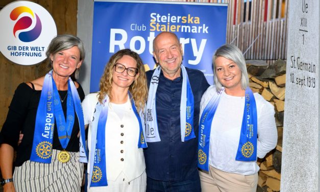 Der Rotary Club Steierska-Štajermark unter neuer Führung