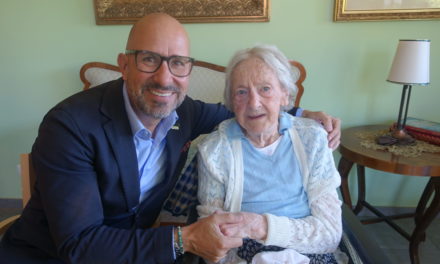 Geburtstagsgratulation Anna Kogler (102)