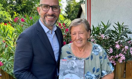 Geburtstagsgratulation Irmgard Maier (75)