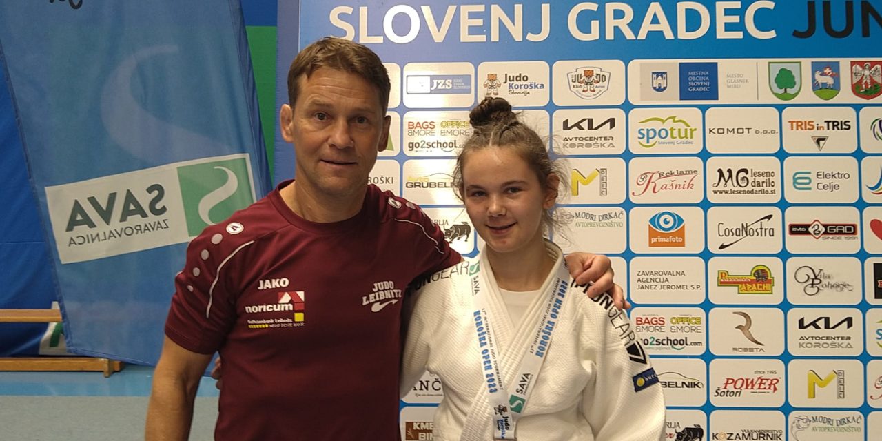 Judo: Koroska Open – zwei Mal Bronze für Anna-Elisabeth Wenzel