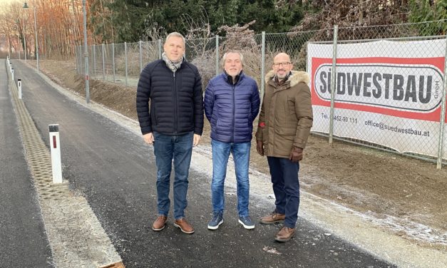 Neuer Geh- und Radweg Sailergasse