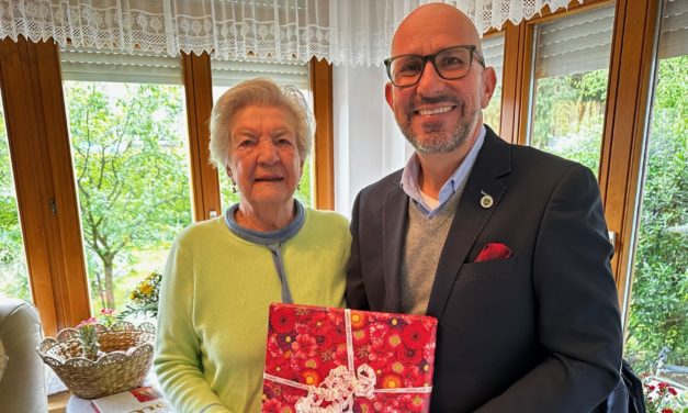 Geburtstagsgratulation Ingeborg Steinkellner (91)