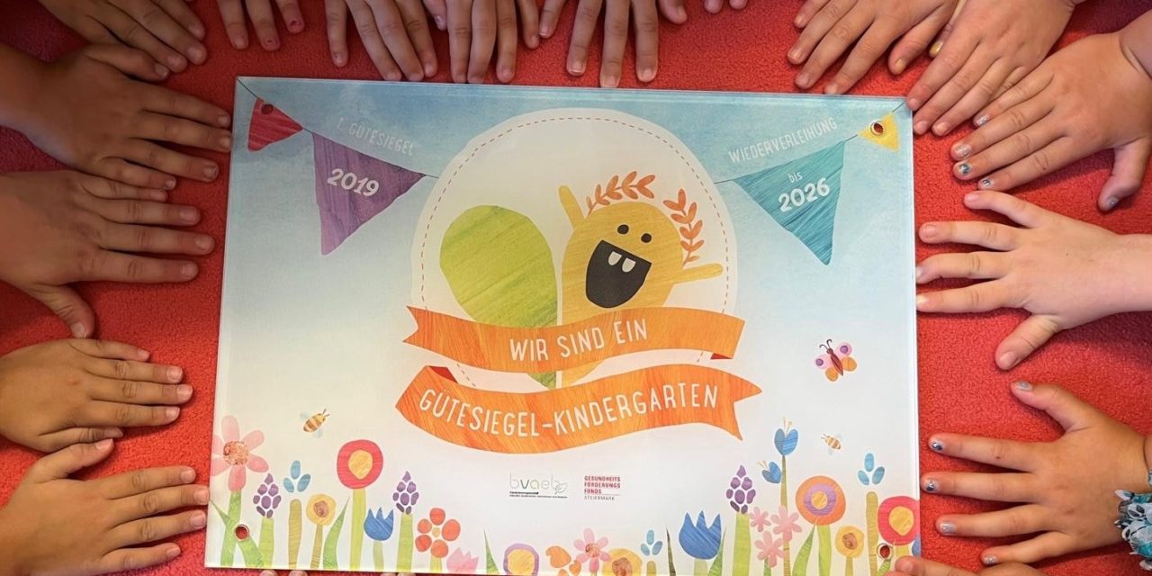 Gütesiegel „Gesunder Kindergarten“