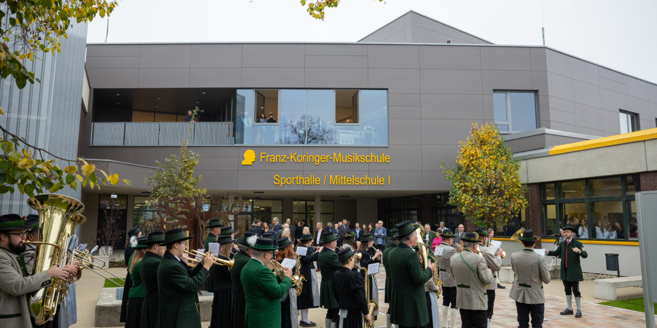 Fotogalerie: Neubau der Franz-Koringer-Musikschule offiziell eröffnet!