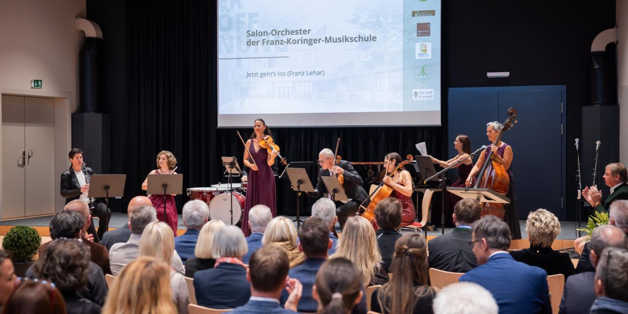 Fotogalerie: Neubau der Franz-Koringer-Musikschule offiziell eröffnet!