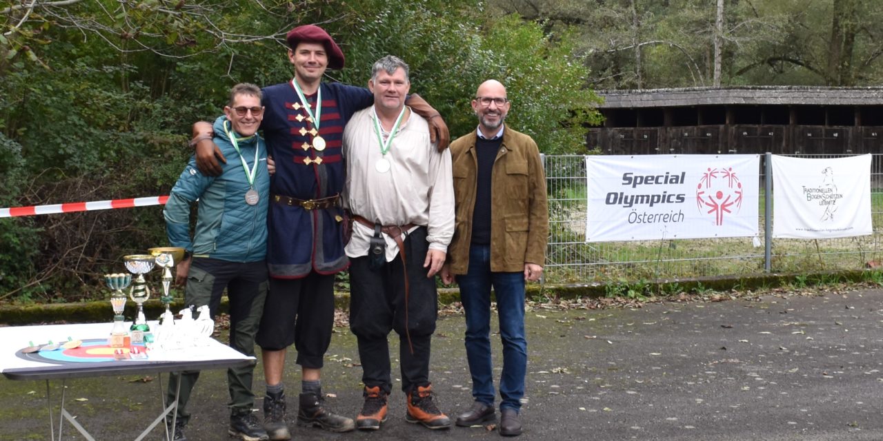 Inklusion & Bogenschießen Zum nun siebten Mal in Serie luden die TRADITIONELLEN BOGENSCHÜTZEN LEIBNITZ zum Inklusionsturnier in Kaindorf an der Sulm ein.