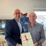 Geburtstagsgratulation Siegfried Gumpel (85)