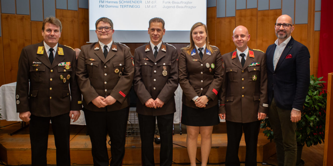 154. Wehrversammlung der Stadtfeuerwehr Leibnitz