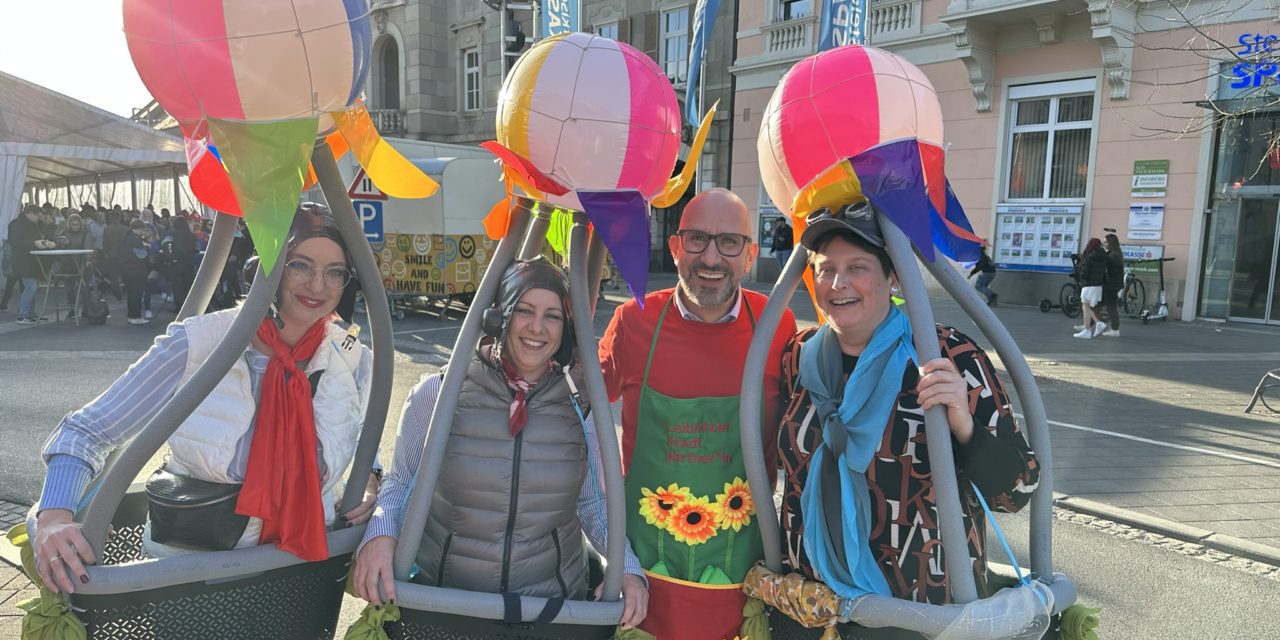 Närrisches Treiben am Leibnitzer Hauptplatz