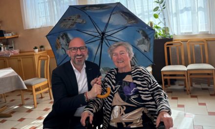 Geburtstagsgratulation Irmgard Maria Reisner (90)