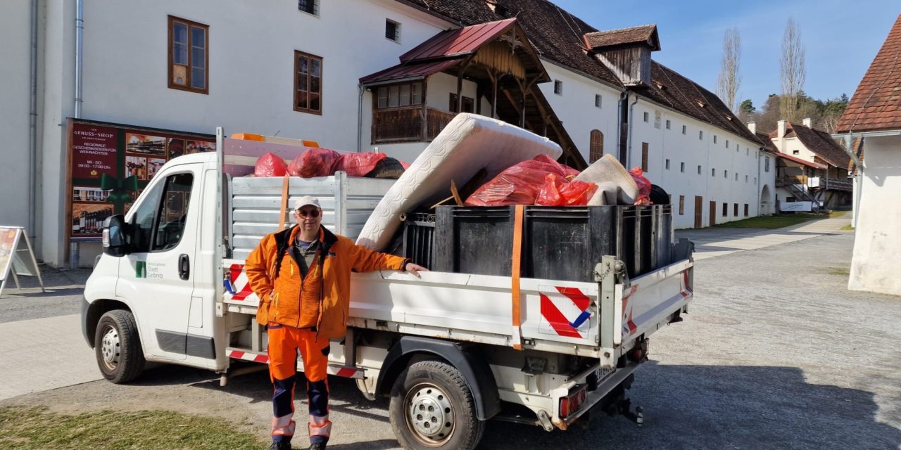 Frühjahrsputz 2025 in der Stadtgemeinde Leibnitz: Gemeinsam für eine saubere Umwelt