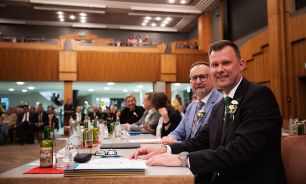 Konstituierende Sitzung des Gemeinderates: Daniel Kos ist neuer Bürgermeister der Stadt Leibnitz