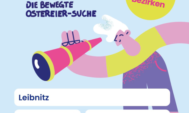 Mit der Bewegungsrevolution auf Jagd nach Ostereiern