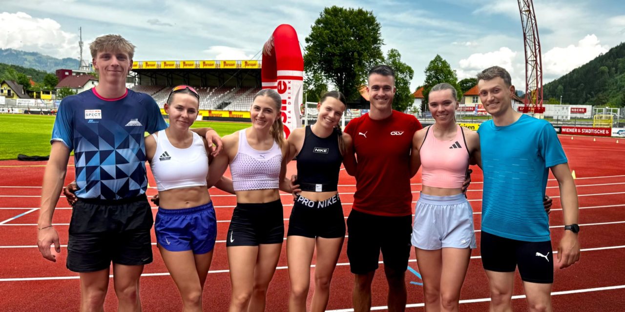 Leichtathletik: Siege und Bestleistungen in Kapfenberg