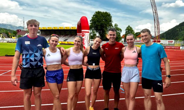 Leichtathletik: Siege und Bestleistungen in Kapfenberg