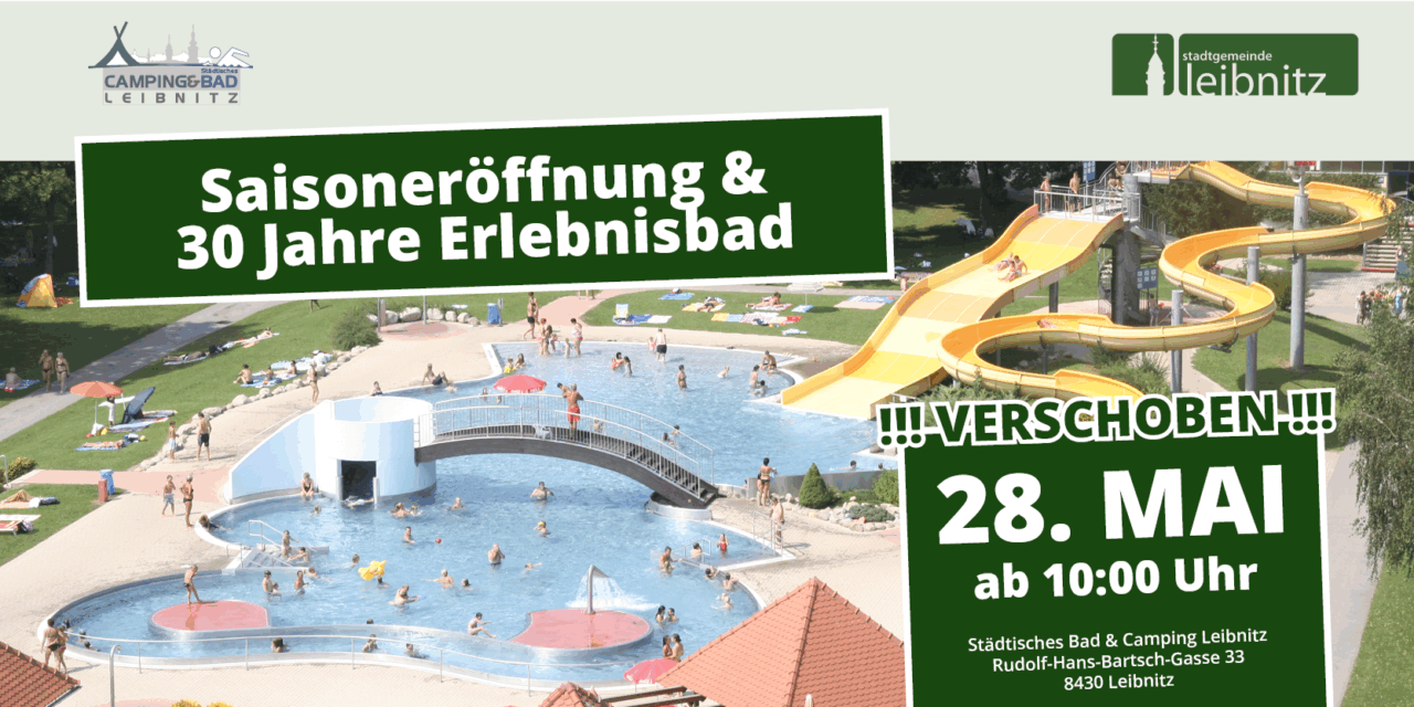 Saisoneröffnung & 30 Jahre Erlebnisbad