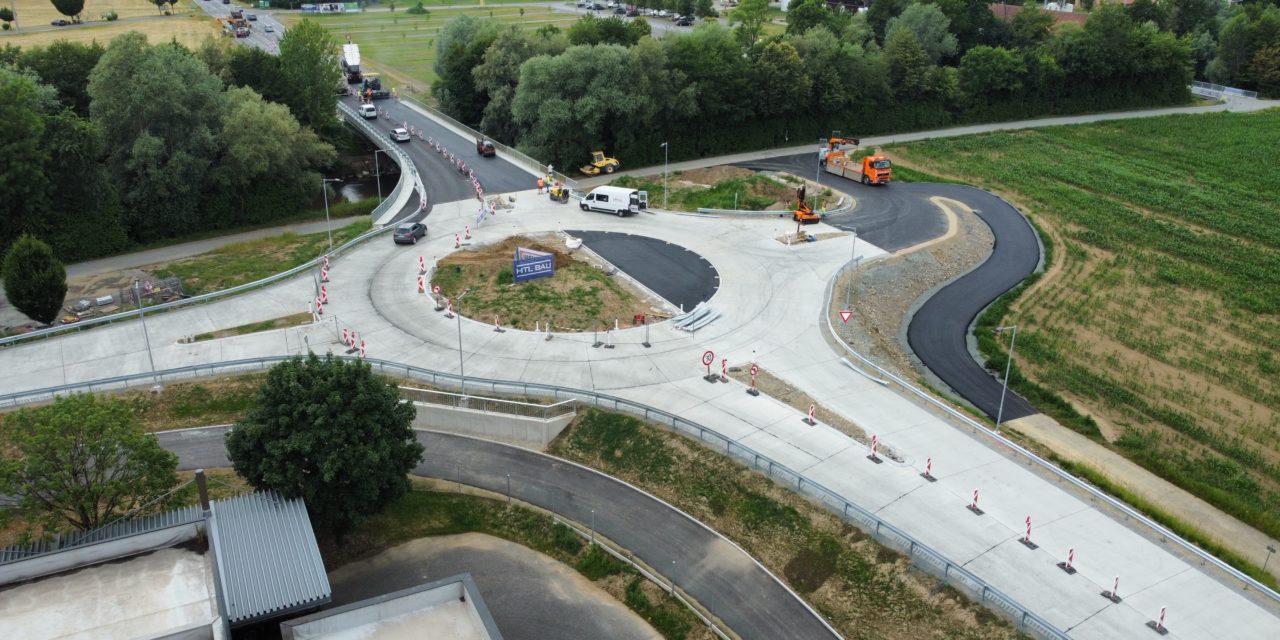 Bauvorhaben bei Grottenhof-Kreuzung ist fertig!