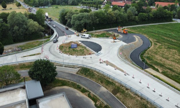 Bauvorhaben bei Grottenhof-Kreuzung ist fertig!