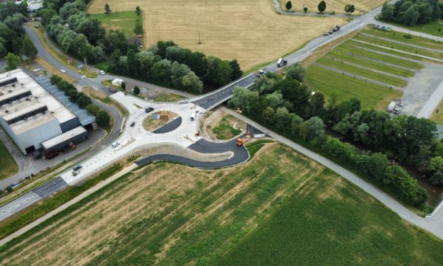 Bauvorhaben bei Grottenhof-Kreuzung ist fertig!
