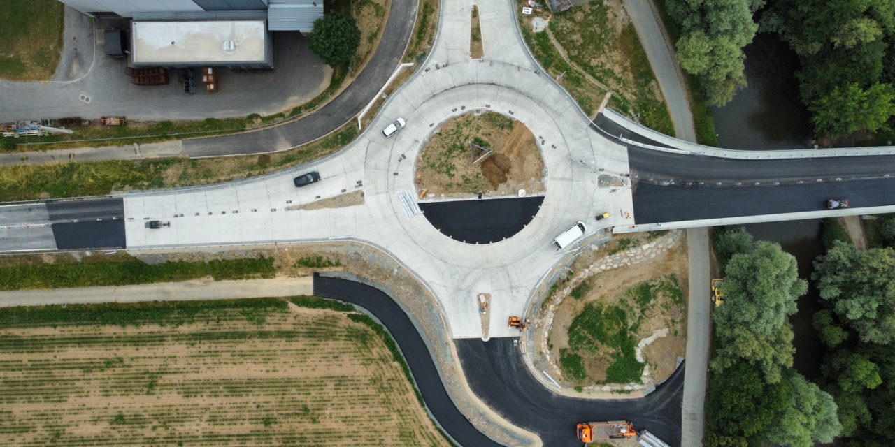 Bauvorhaben bei Grottenhof-Kreuzung ist fertig!