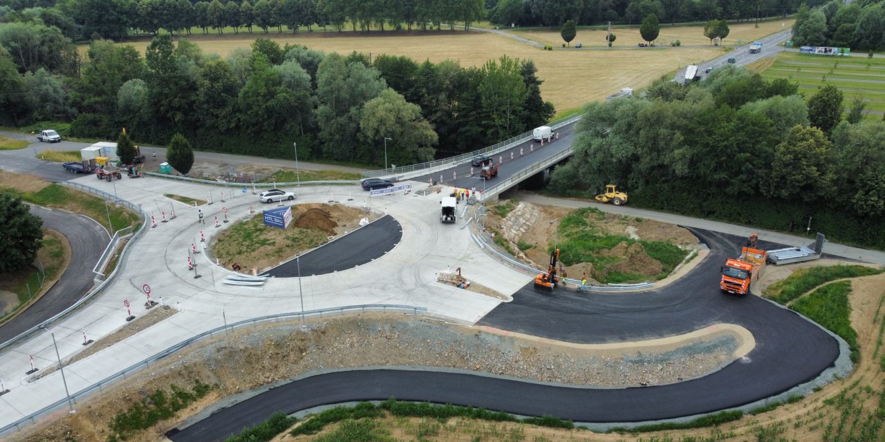 Bauvorhaben bei Grottenhof-Kreuzung ist fertig!