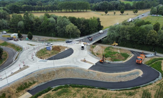 Bauvorhaben bei Grottenhof-Kreuzung ist fertig!