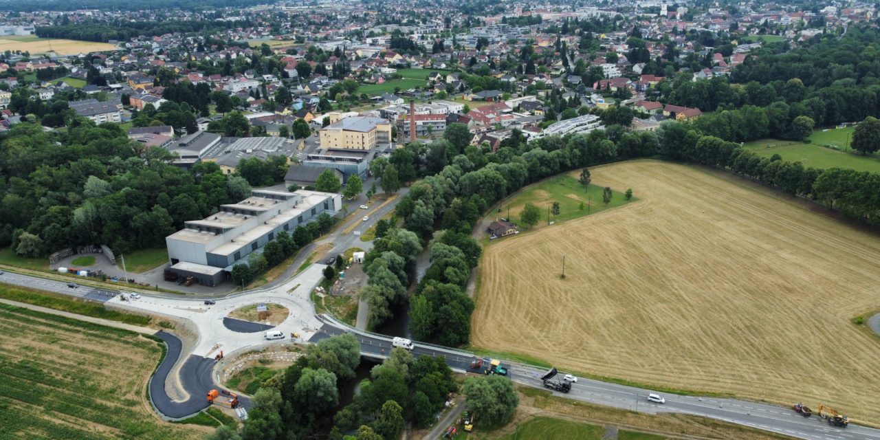 Bauvorhaben bei Grottenhof-Kreuzung ist fertig!