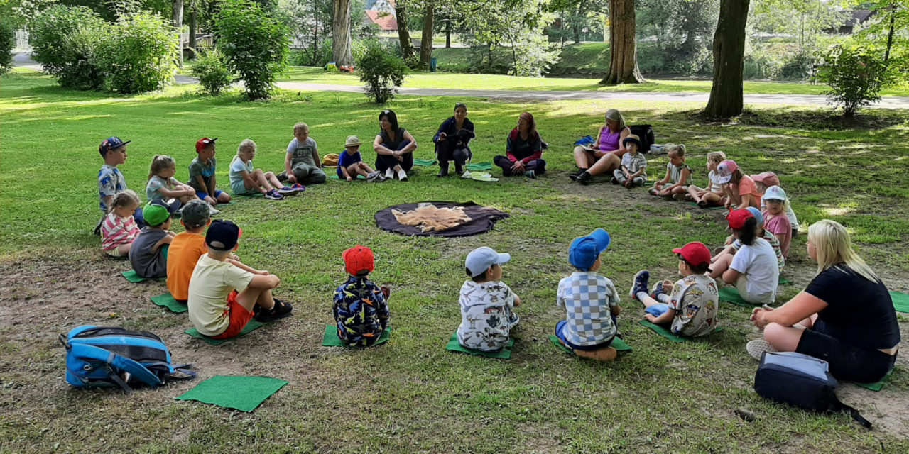 Naturpark-Kindergarten Seggauberg: Projekttag „Biber & Fluss“