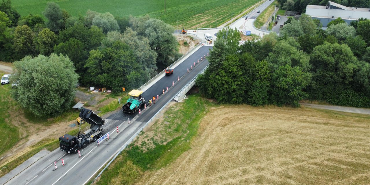Bauvorhaben bei Grottenhof-Kreuzung ist fertig!