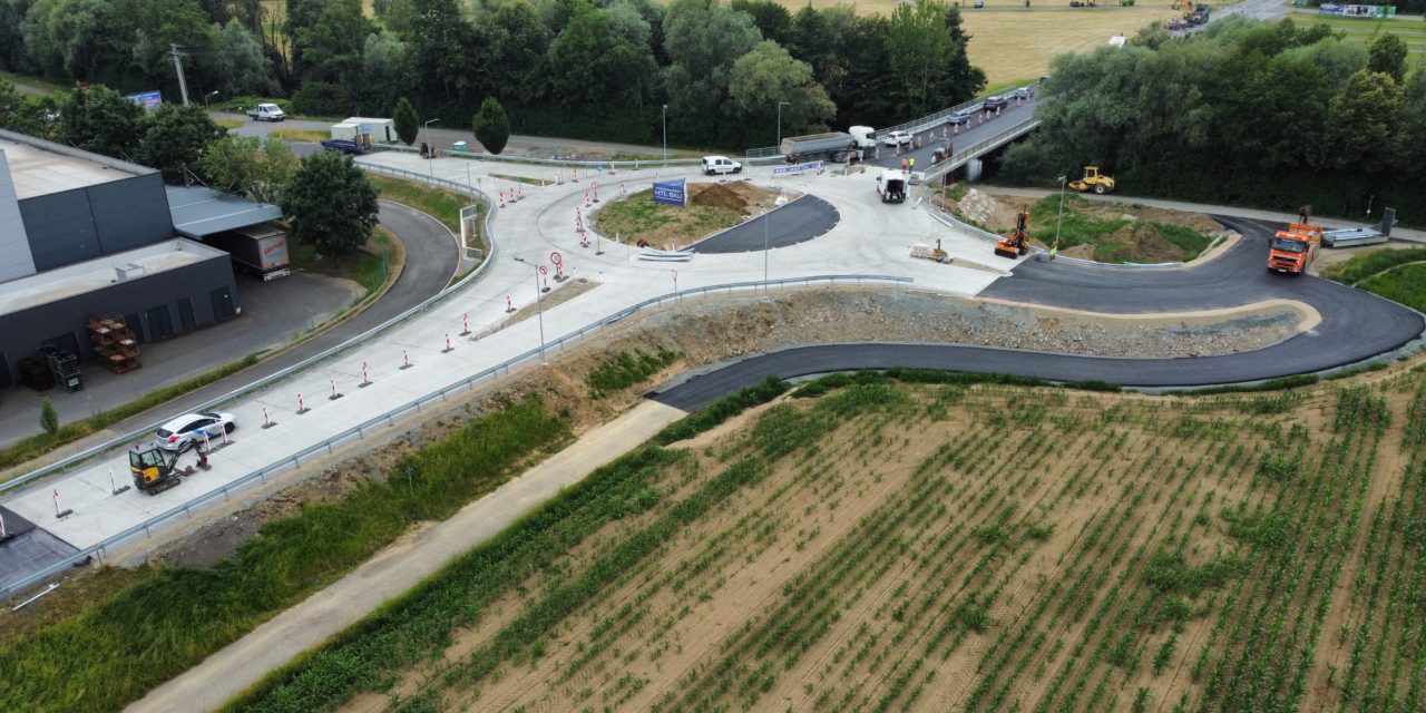 Bauvorhaben bei Grottenhof-Kreuzung ist fertig!