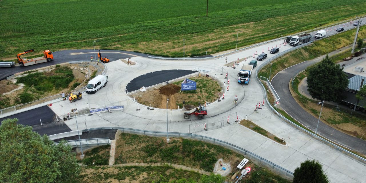 Bauvorhaben bei Grottenhof-Kreuzung ist fertig!
