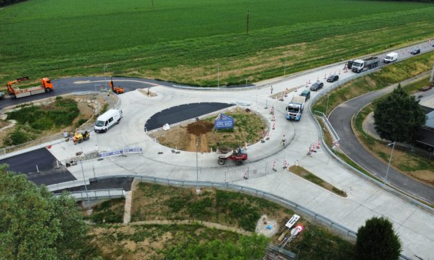 Bauvorhaben bei Grottenhof-Kreuzung ist fertig!