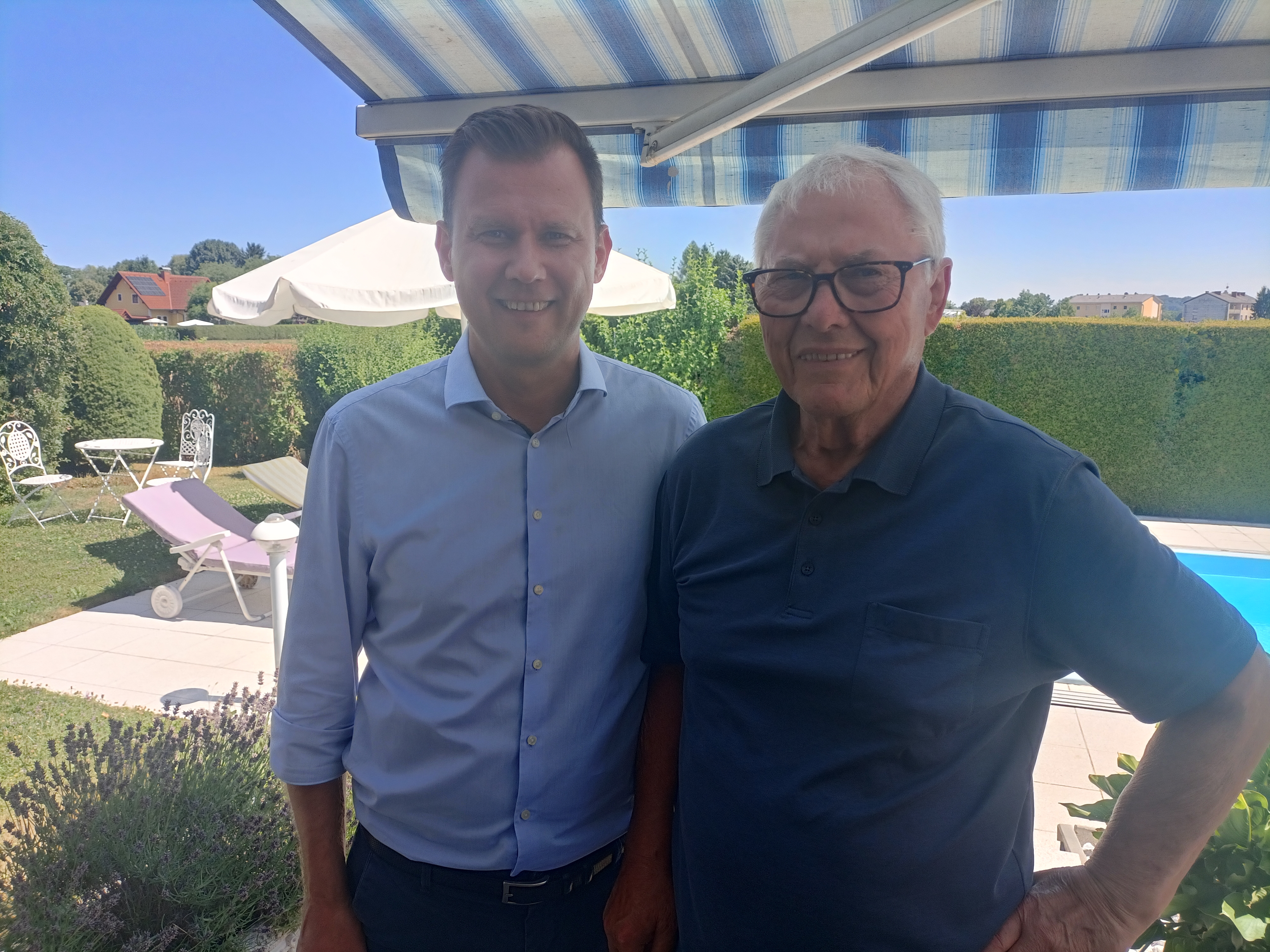 Geburtstagsgratulation Alois Koschuh (80)