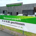Ressourcenparks am 15.08. und 16.08.2025 geschlossen