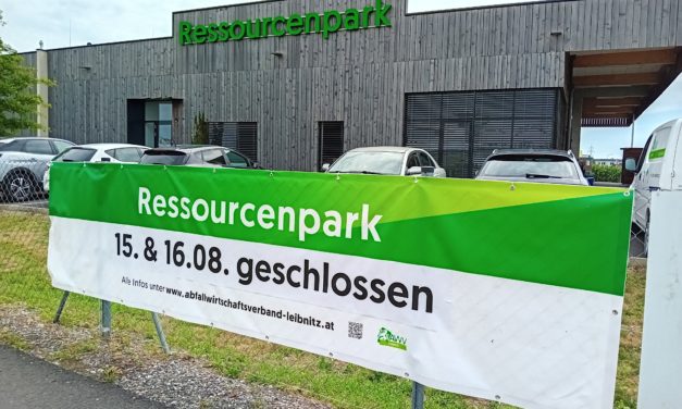 Ressourcenparks am 15.08. und 16.08.2025 geschlossen