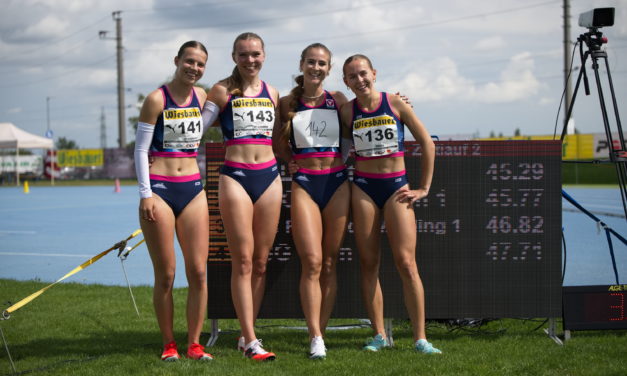 Leichtathletik: Vier Staatsmeistertitel und ein nationaler Rekord