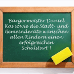 Erfolgreichen Schulstart!