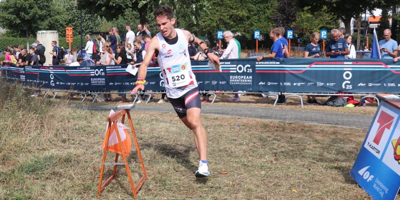 Orientierungslauf: Lukas Novak stürmte bei der EM mitten in die Weltspitze