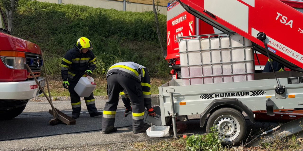 Abschnittsübung der Feuerwehr Kaindorf an der Sulm