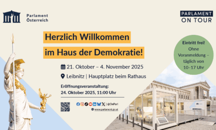 Parlament on Tour: Das Hohe Haus auf Reisen