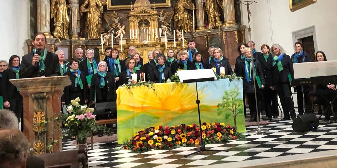 Chor TON.art Leibnitz verzauberte mit seinem Herbstkonzert die Zuhörer