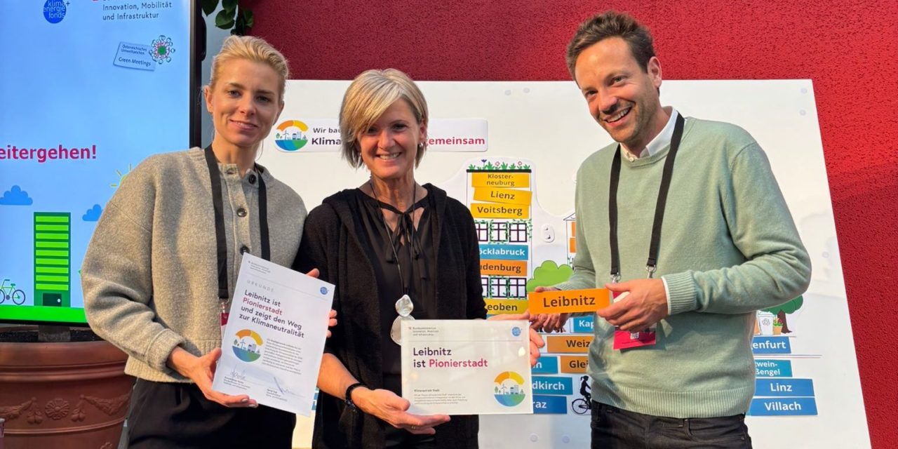 Leibnitz ist Klimapionierstadt 