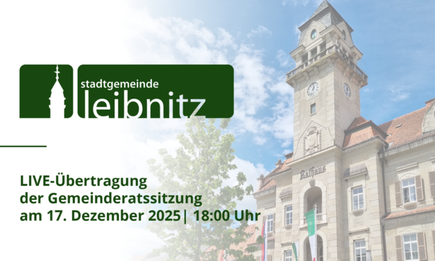 Aufzeichnung der Liveübertragung der Gemeinderatssitzung