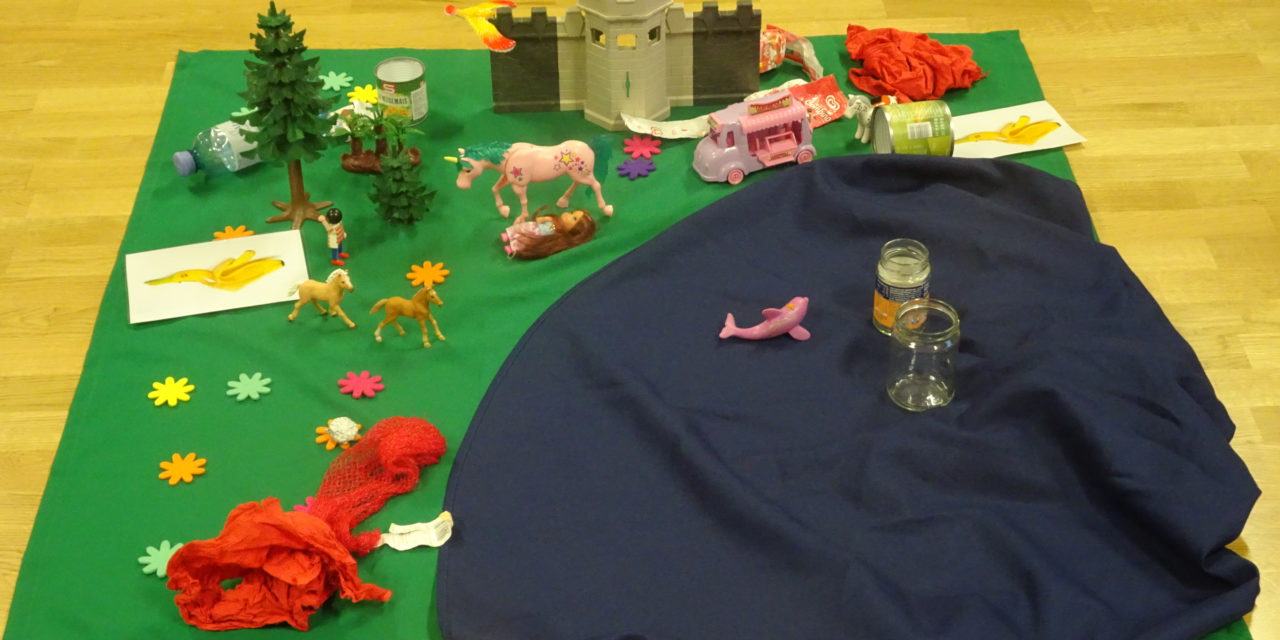 Abfallwirtschaft Workshop in den Kindergärten Sparefroh 1 und 2