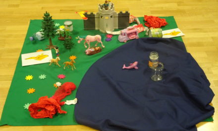 Abfallwirtschaft Workshop in den Kindergärten Sparefroh 1 und 2