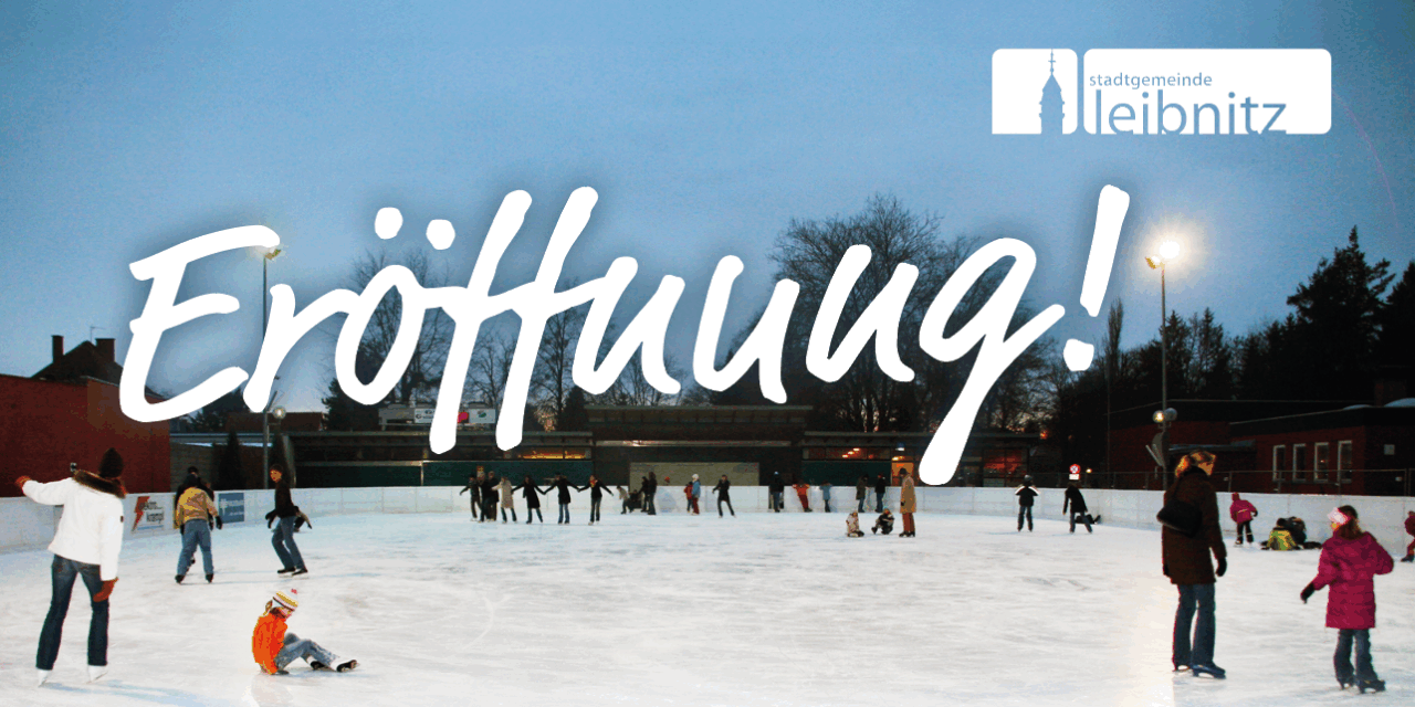 Eröffnung der Kunsteisbahn Marenzi in <br>Leibnitz am 6. Dezember 2025