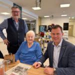 Geburtstagsgratulation Erika Kossek (99)